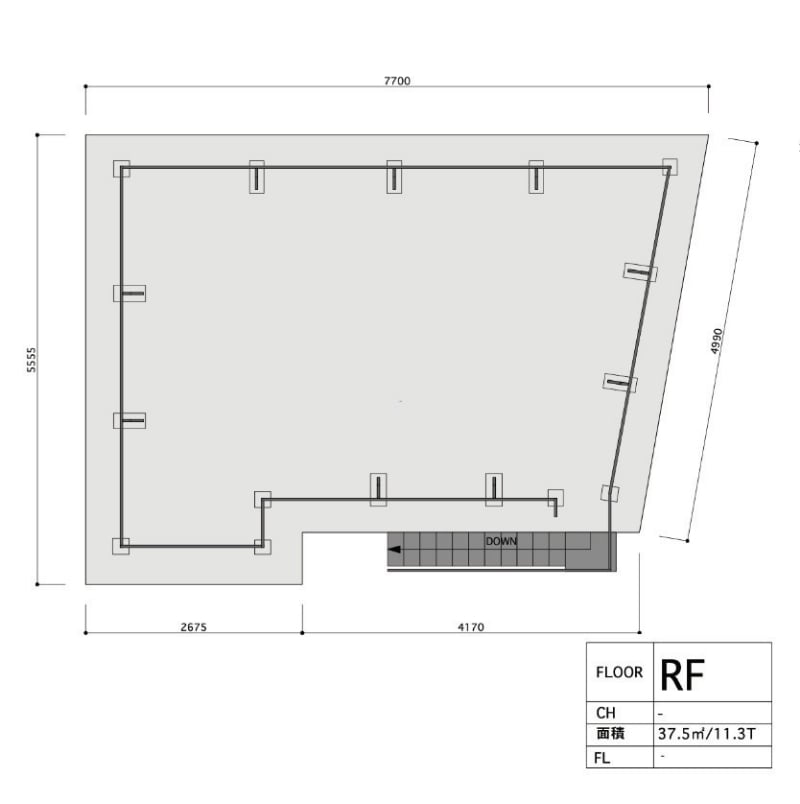 PIGEON STUDIO & KICTHEN 間取り図4